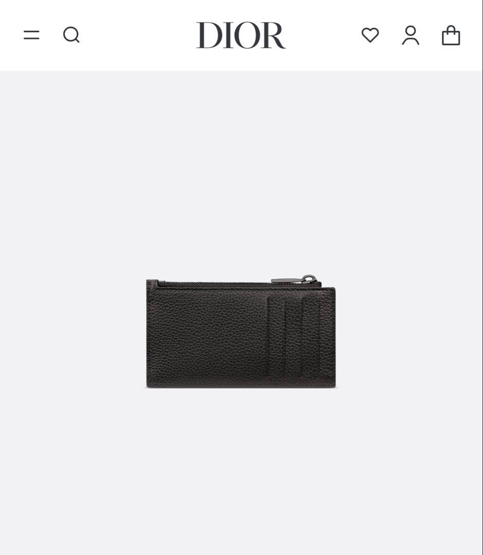 Dior カード・ケース ブラック 美品