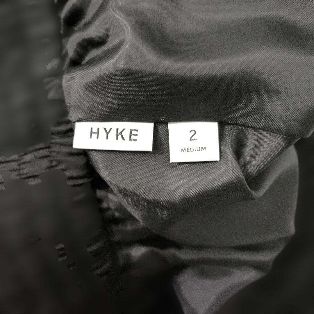 美品 HYKE ウエストゴム プリーツスカート