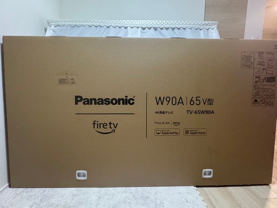 Panasonic W90A 65型 fire tv