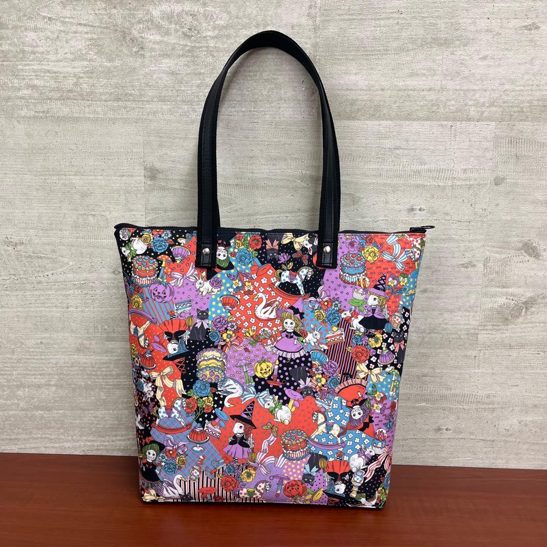 ジョリーフルール　マイリトルテイラー　ハロウィン柄　40㎝ファスナートート⑩