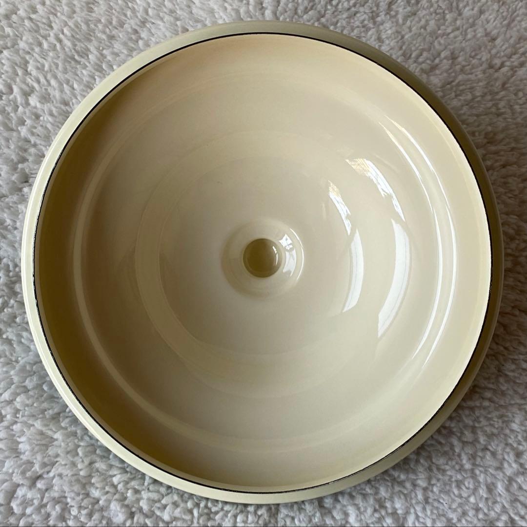 ☘️イマン☘️ イヴ　ホーロー製取っ手付きビード入りストッカーMサイズ