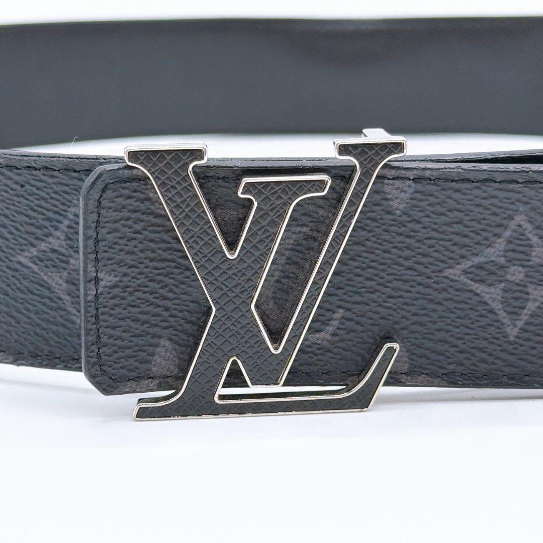 ルイ・ヴィトン モノグラム エクリプス LVロゴ ベルト 85/34 M0157