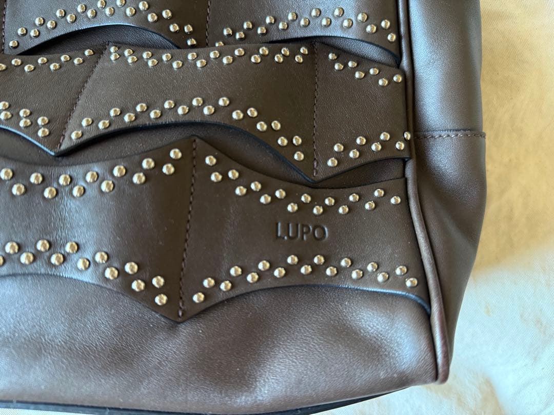 【Lupoルポ】ラ・ペドレラ　ミニボストンバッグ　バルセロナ本店購入