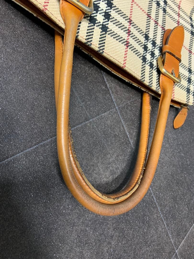 BURBERRY ノバチェック ボストンバッグ