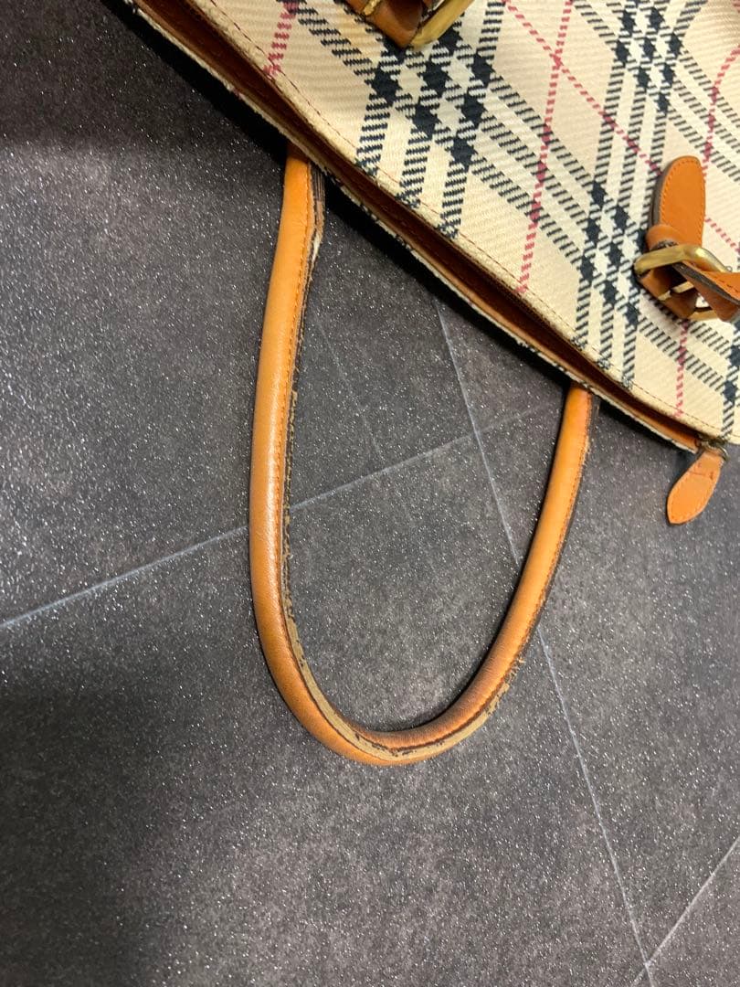 BURBERRY ノバチェック ボストンバッグ