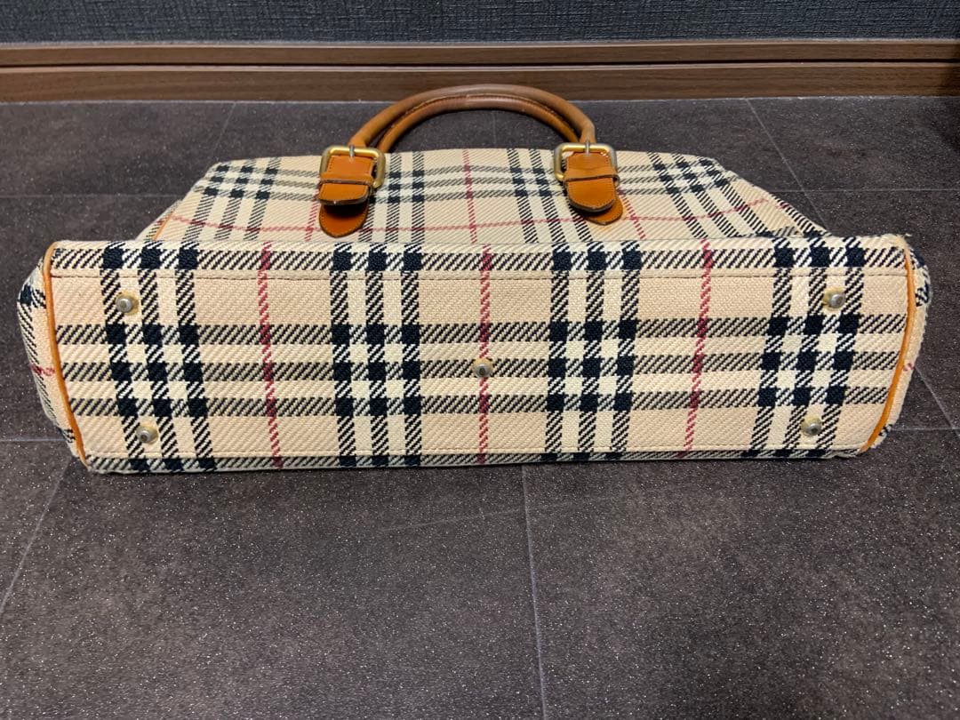 BURBERRY ノバチェック ボストンバッグ
