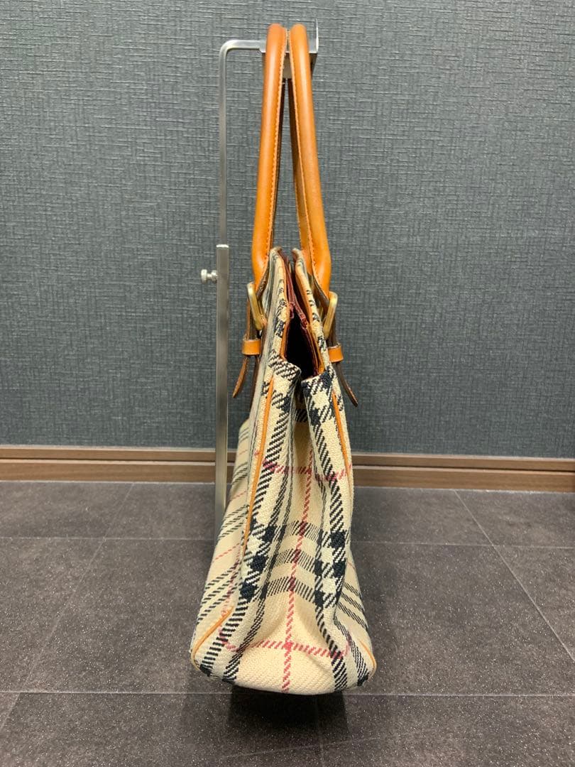 BURBERRY ノバチェック ボストンバッグ