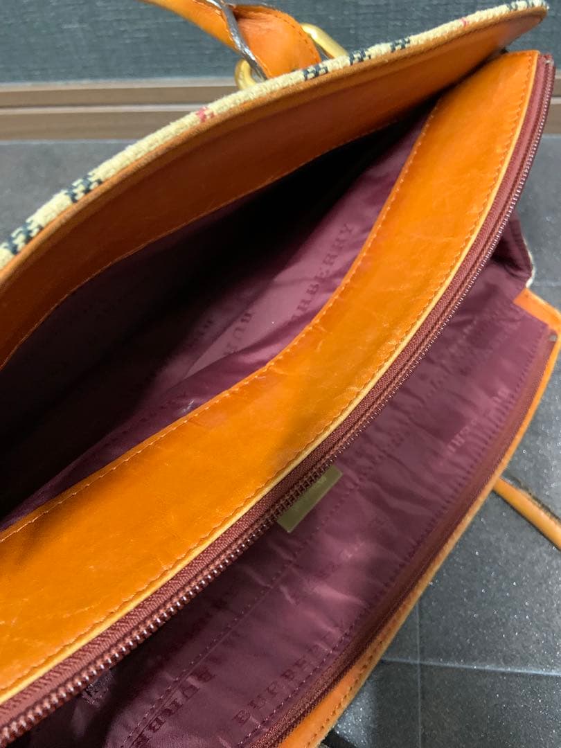 BURBERRY ノバチェック ボストンバッグ