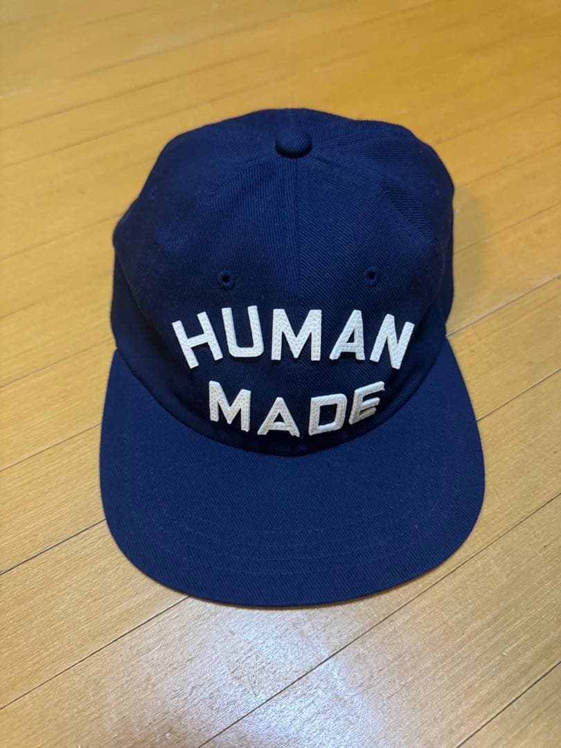 HUMAN MADE ネイビーキャップ