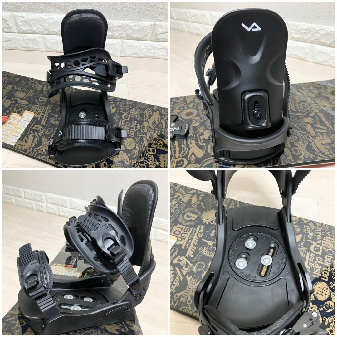 新品バインディング/BURTON CLASHバートンスノーボード151/バック付