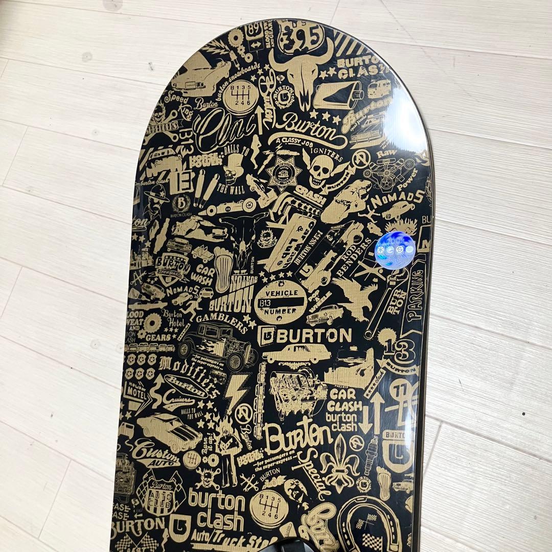新品バインディング/BURTON CLASHバートンスノーボード151/バック付