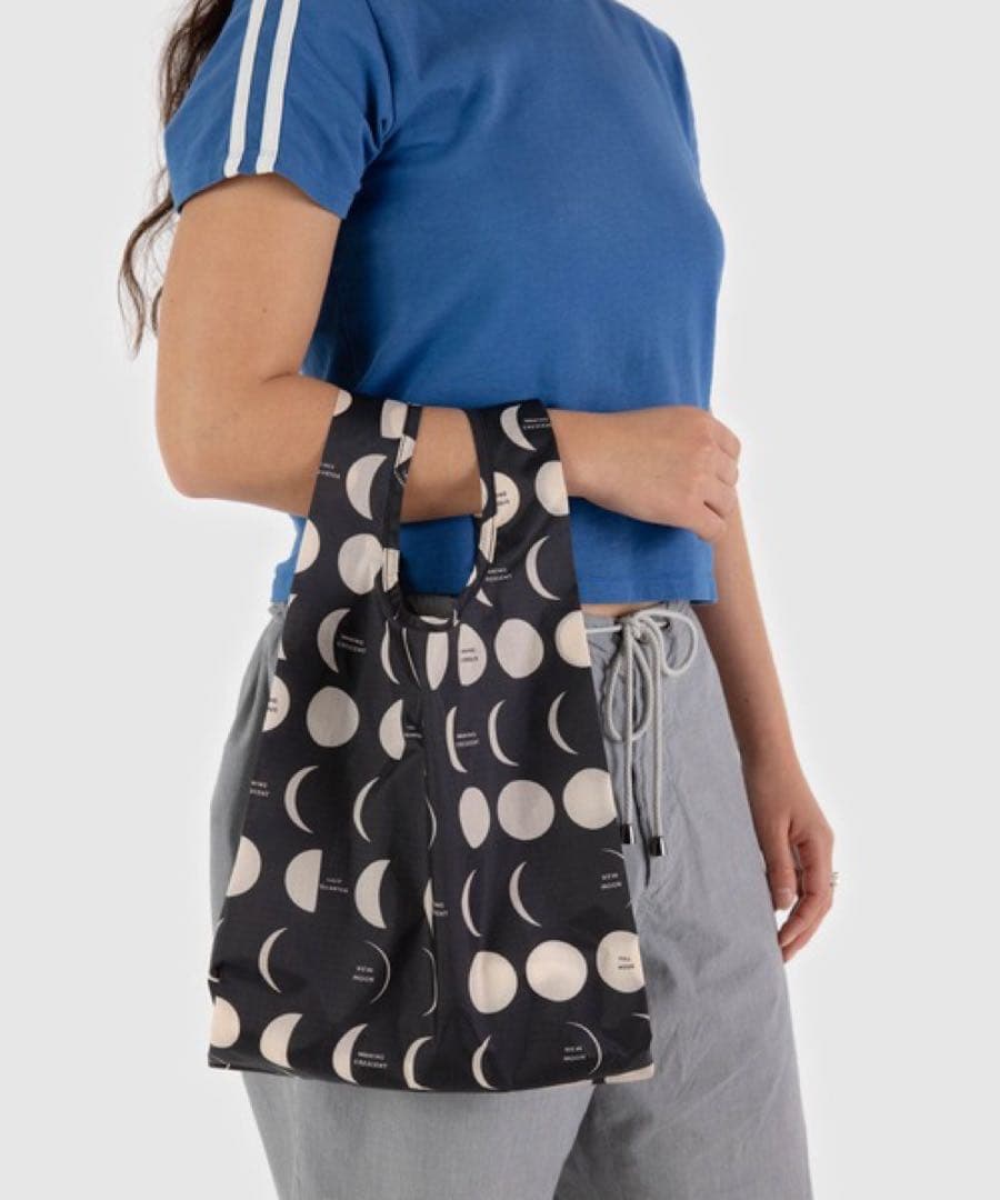 BAGGU デイジー　黒　ムーン　エコバッグ　セット