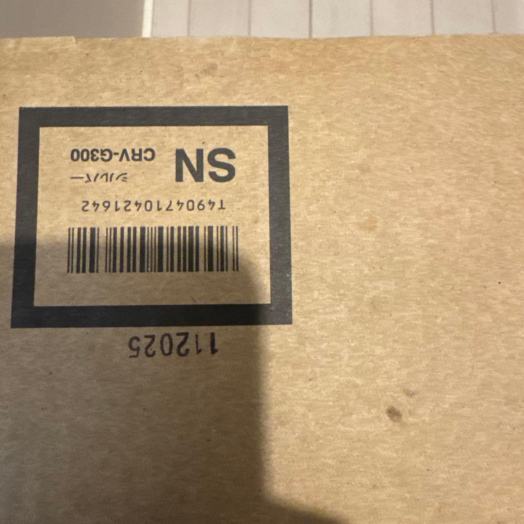 CRV-G300 未使用　箱汚れ