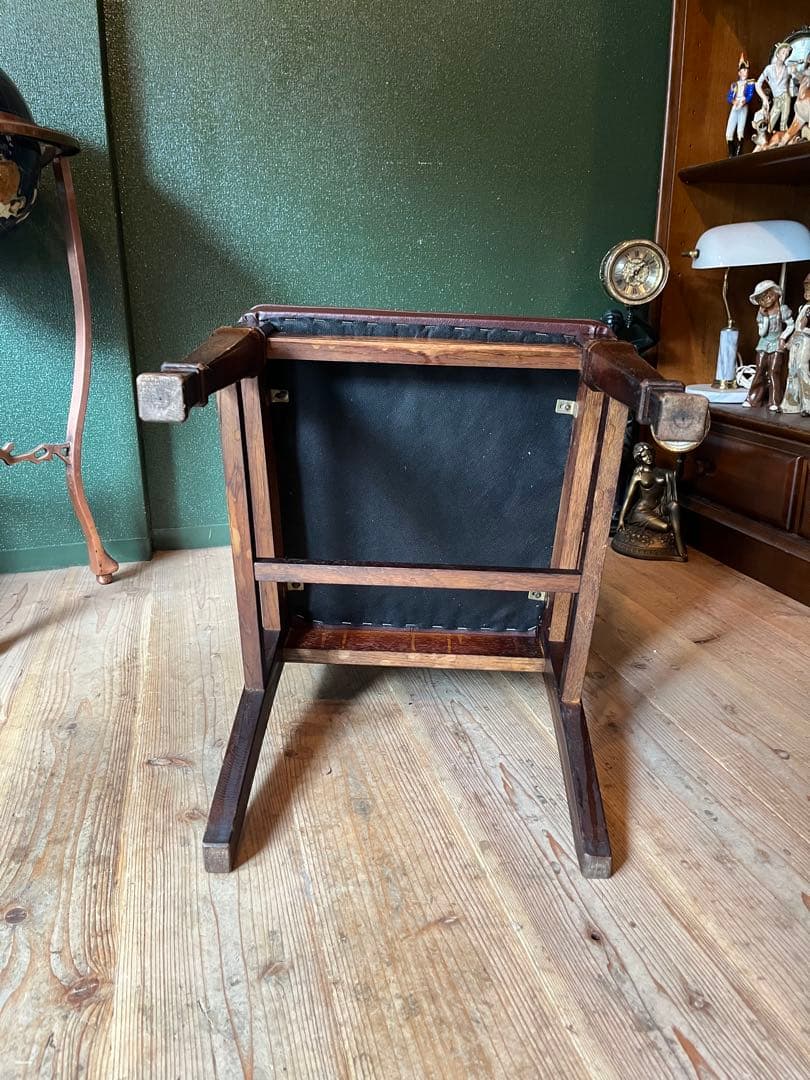 飛騨 キツツキ アームチェア 椅子 アンティーク インテリア 当時物 昭和レトロ