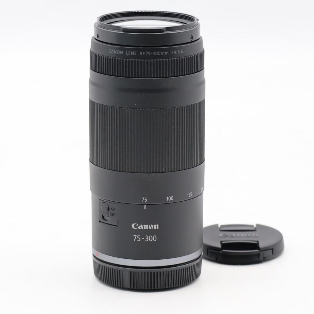 ほぼ新品　Canon RF 75-300mm F4-5.6 望遠ズームレンズ