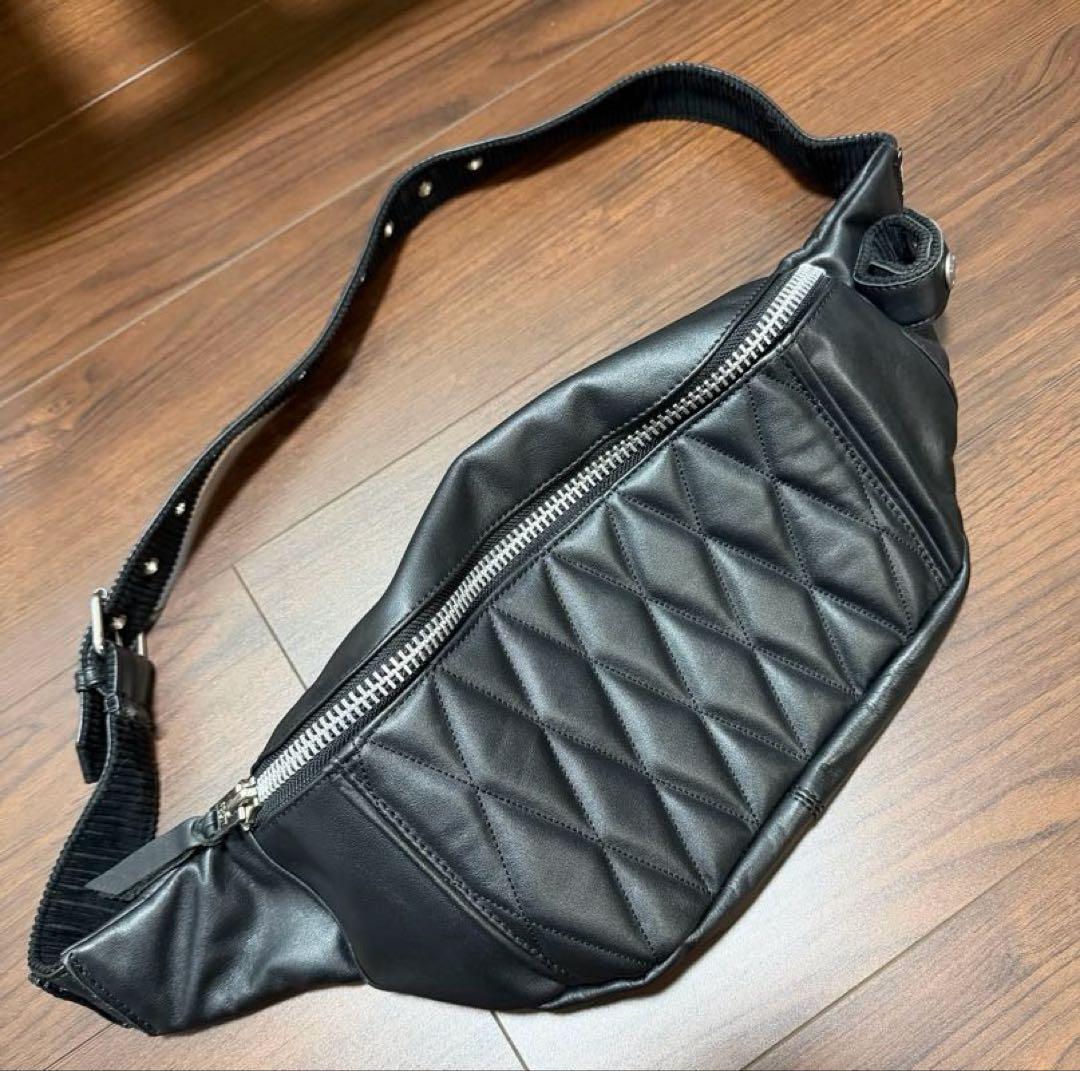 Schott ボディバッグ ブラック