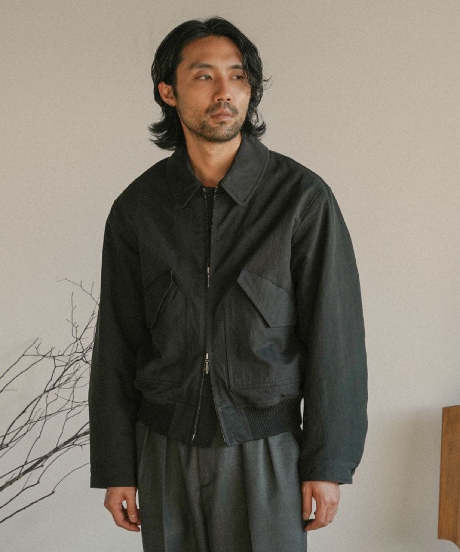ジャケット・アウター shiun C/N FLIGHT BLOUSON