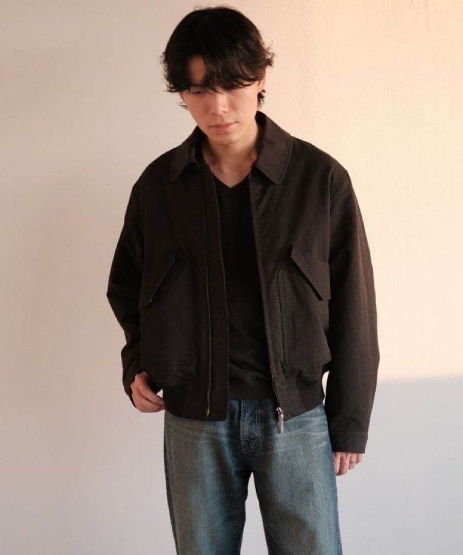 ジャケット・アウター shiun C/N FLIGHT BLOUSON