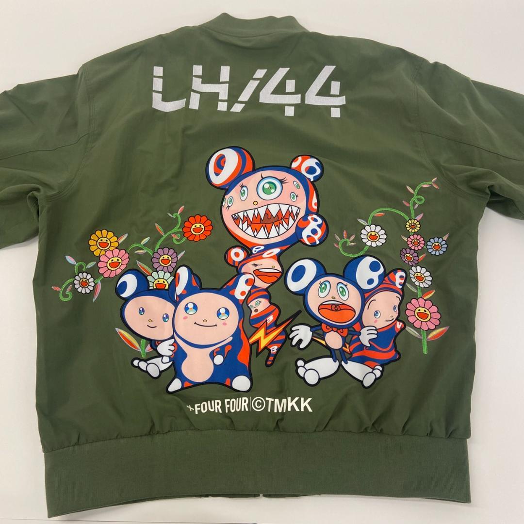 ルイス・ハミルトン×村上隆 Bomber Jacket-Green- Lサイズ