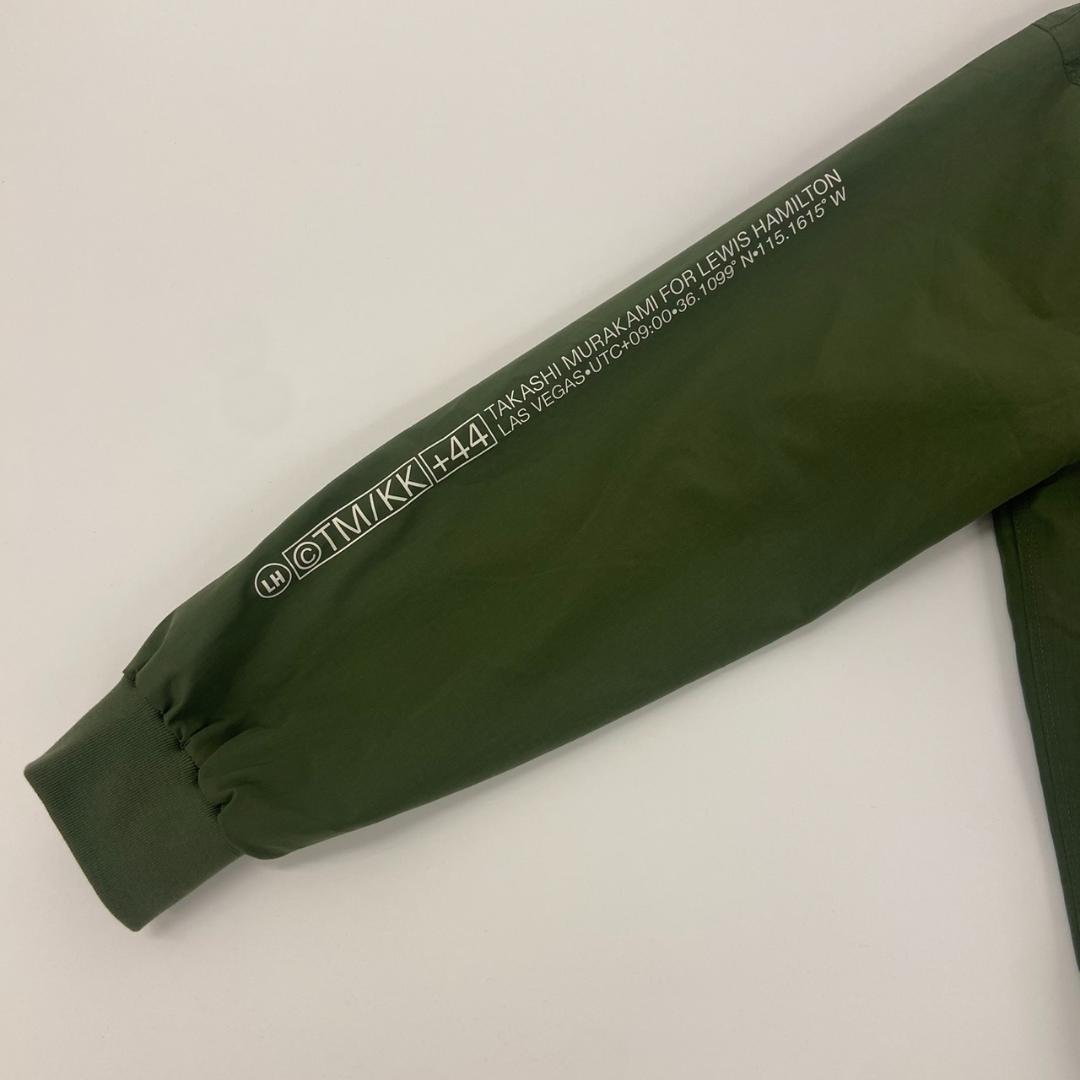 ルイス・ハミルトン×村上隆 Bomber Jacket-Green- Lサイズ