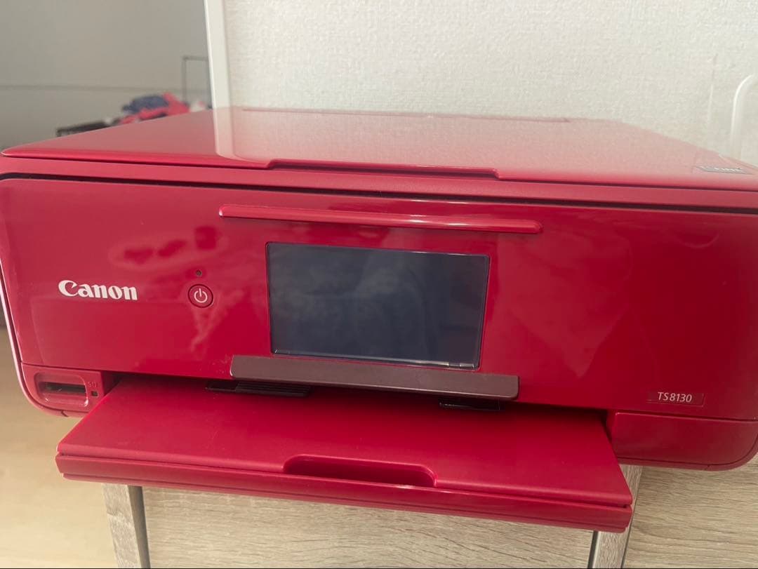 Canon PIXUS TS810 レッド インクジェットプリンター