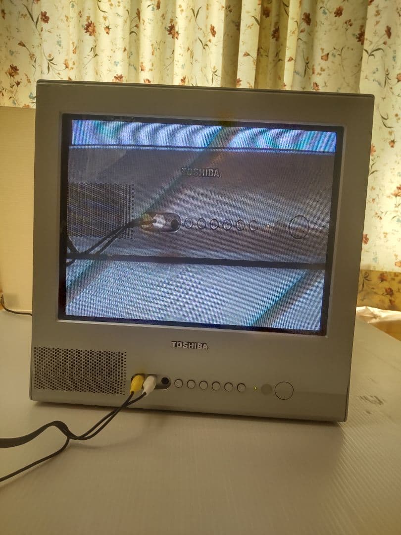 【動作確認済】中古 TOSHIBA 15ZR7 ブラウン管カラーテレビ 東芝