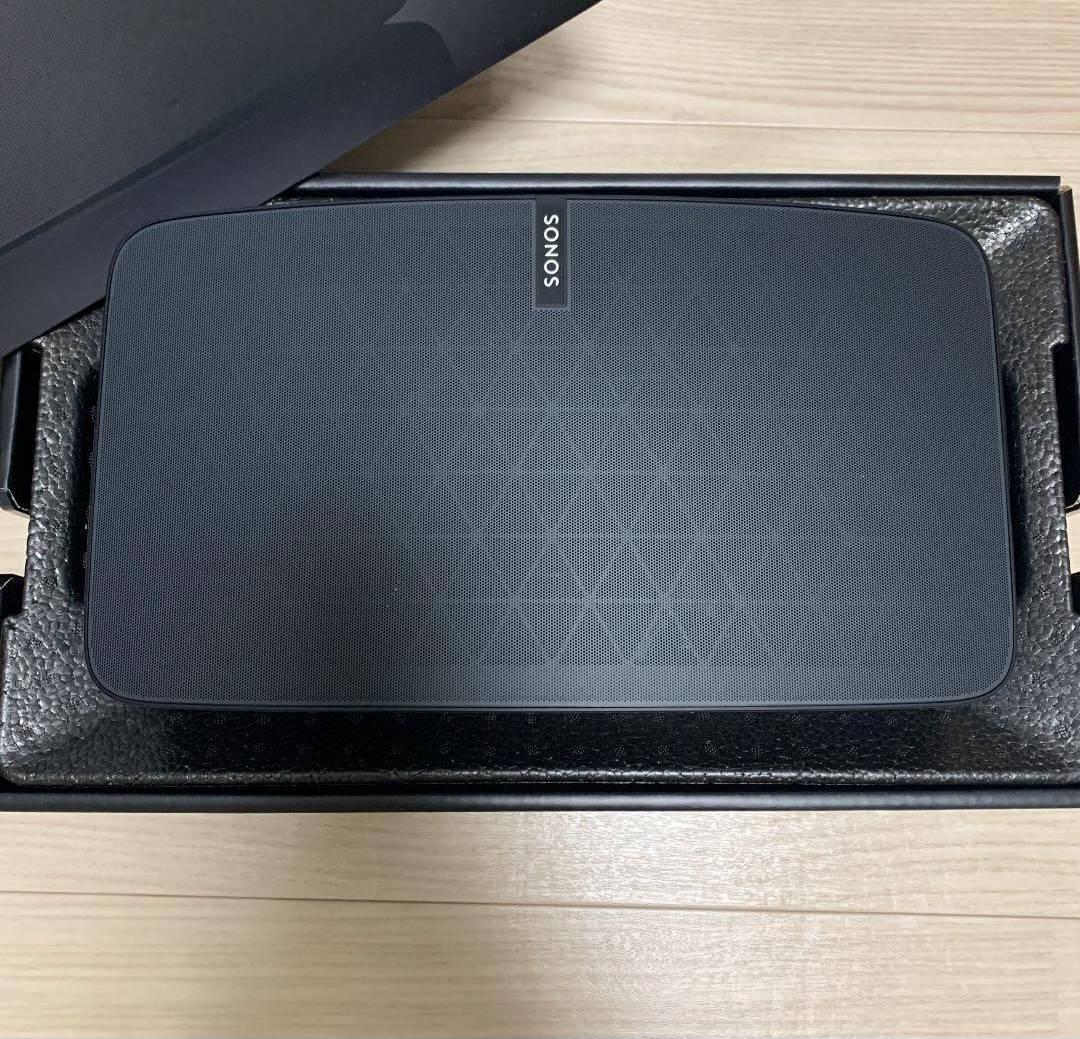 SONOS play 5 ワイヤレススピーカー ブラック