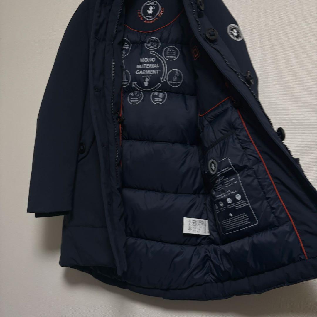 【極美品】セーブザダック エコダウン ネイビー ロング