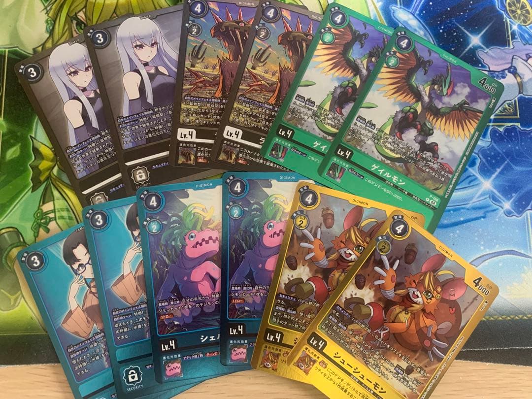 デジモンカード　ウッコモン　パラレル　3枚セット　オマケ付