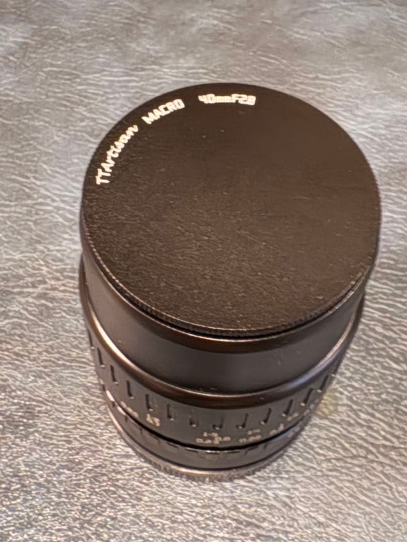 TTArtisan 40mm f/2.8 MACRO レンズ キャノンマウント
