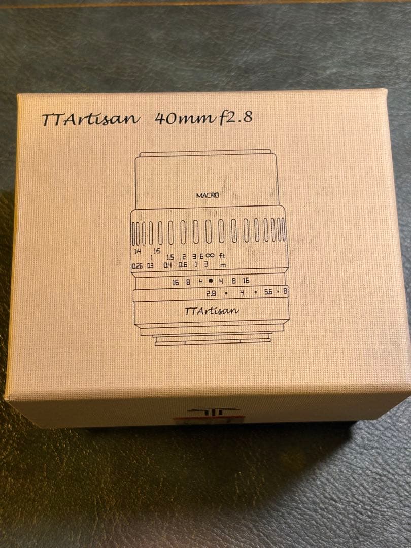 TTArtisan 40mm f/2.8 MACRO レンズ キャノンマウント