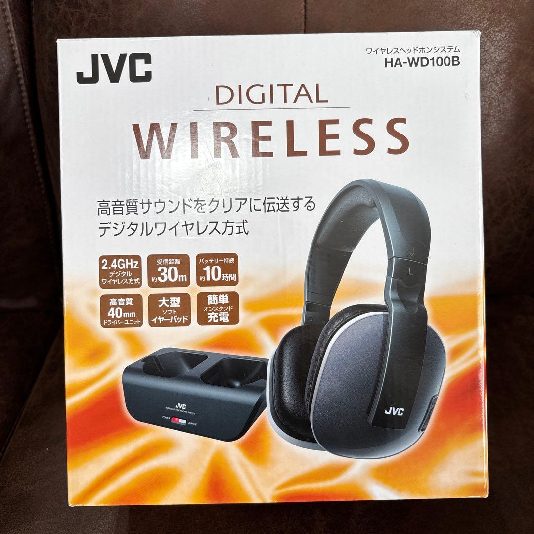 JVC ワイヤレスヘッドホン HA-WD100B