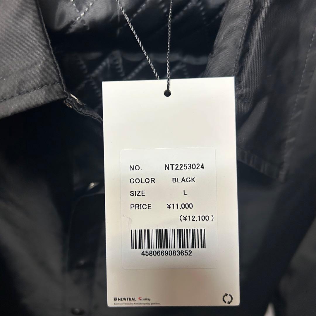 【新品】NEWTRAL ニュートラル COACH JACKET Lサイズ