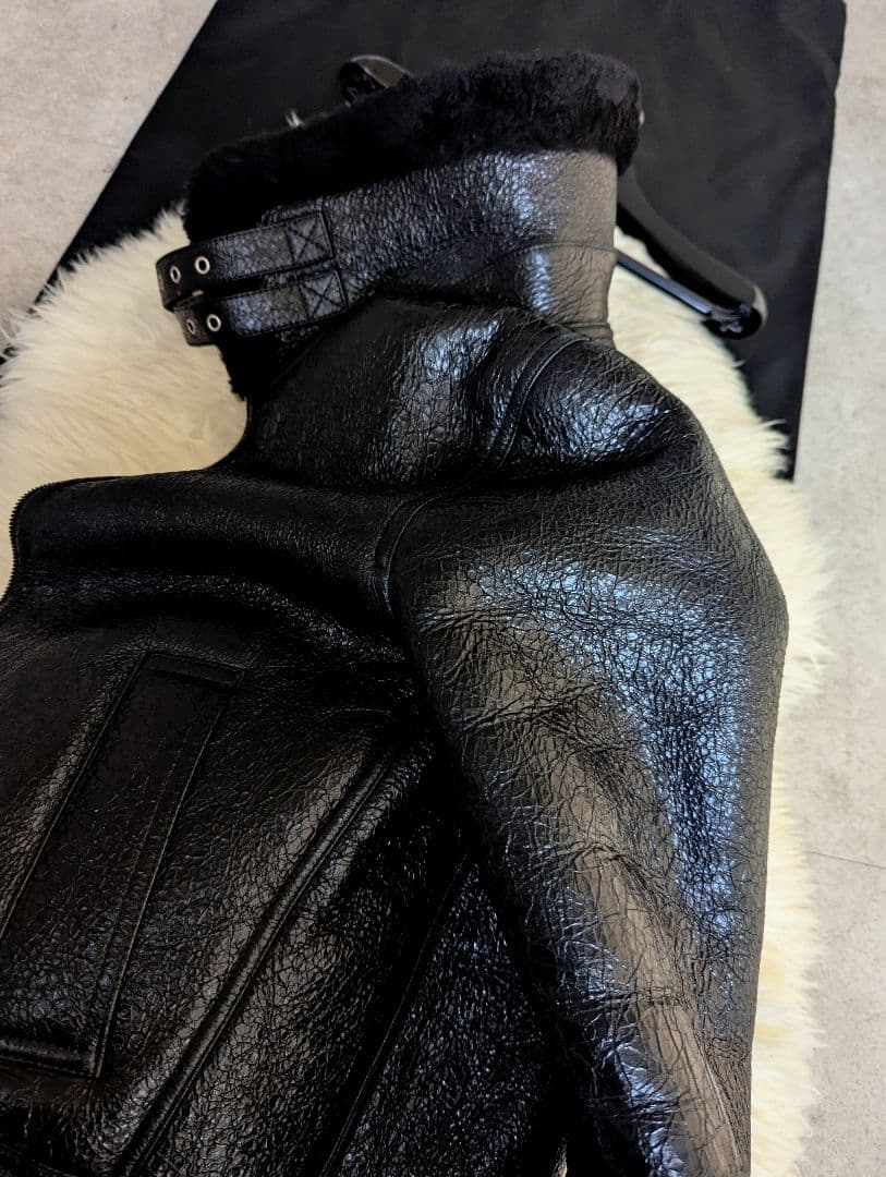 稀少美品　2020/21AW　サンローラン　B-3　ムートン　ボンバージャケット