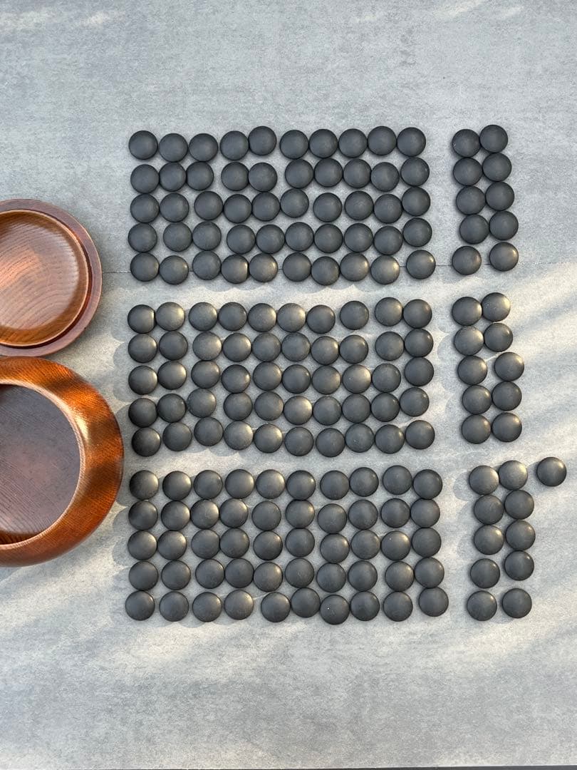 碁石(31号・本蛤白/本那智黒)　碁盤　入門書