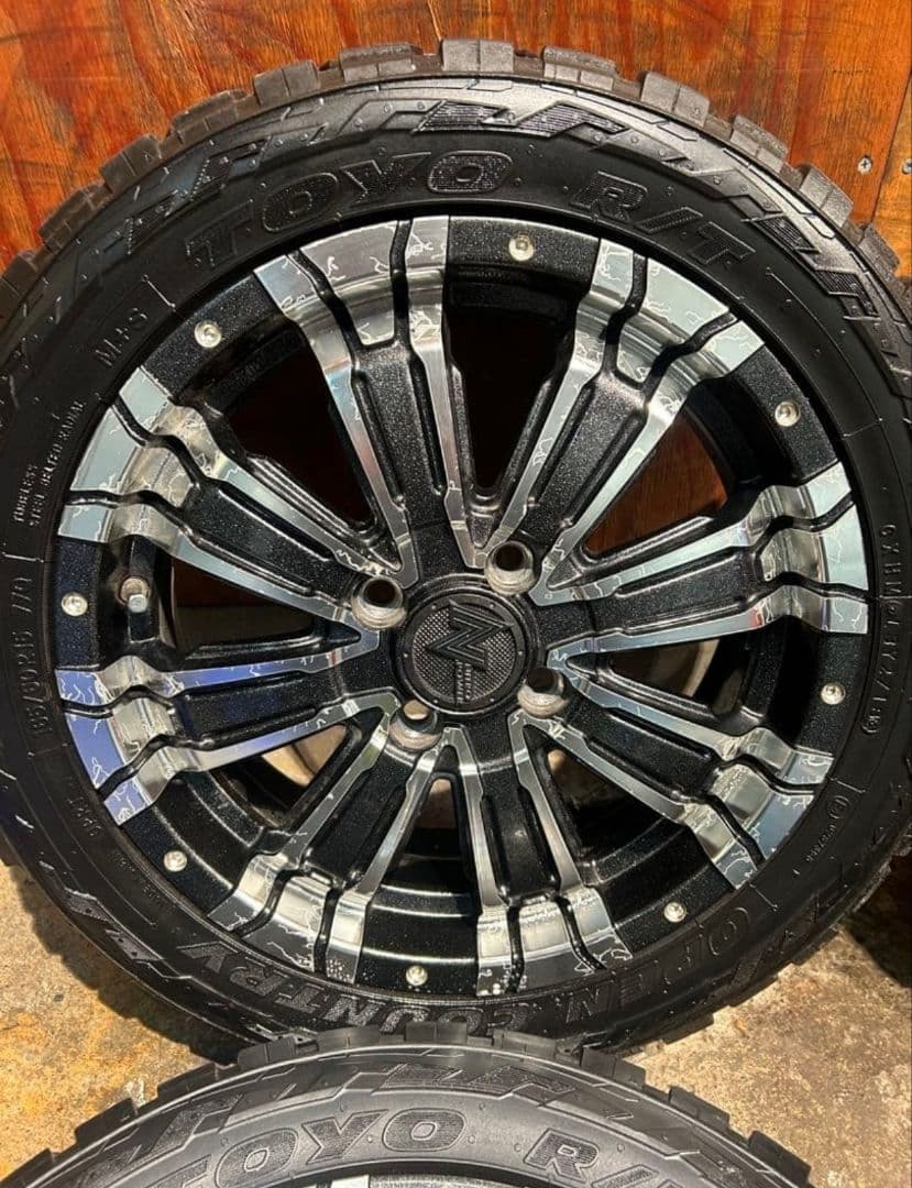 165/60R15 TOYO オープンカントリー M/T タイヤ4本セット