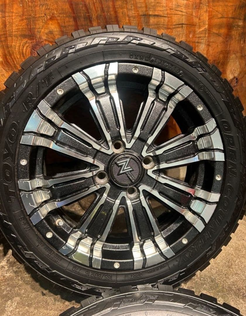 165/60R15 TOYO オープンカントリー M/T タイヤ4本セット