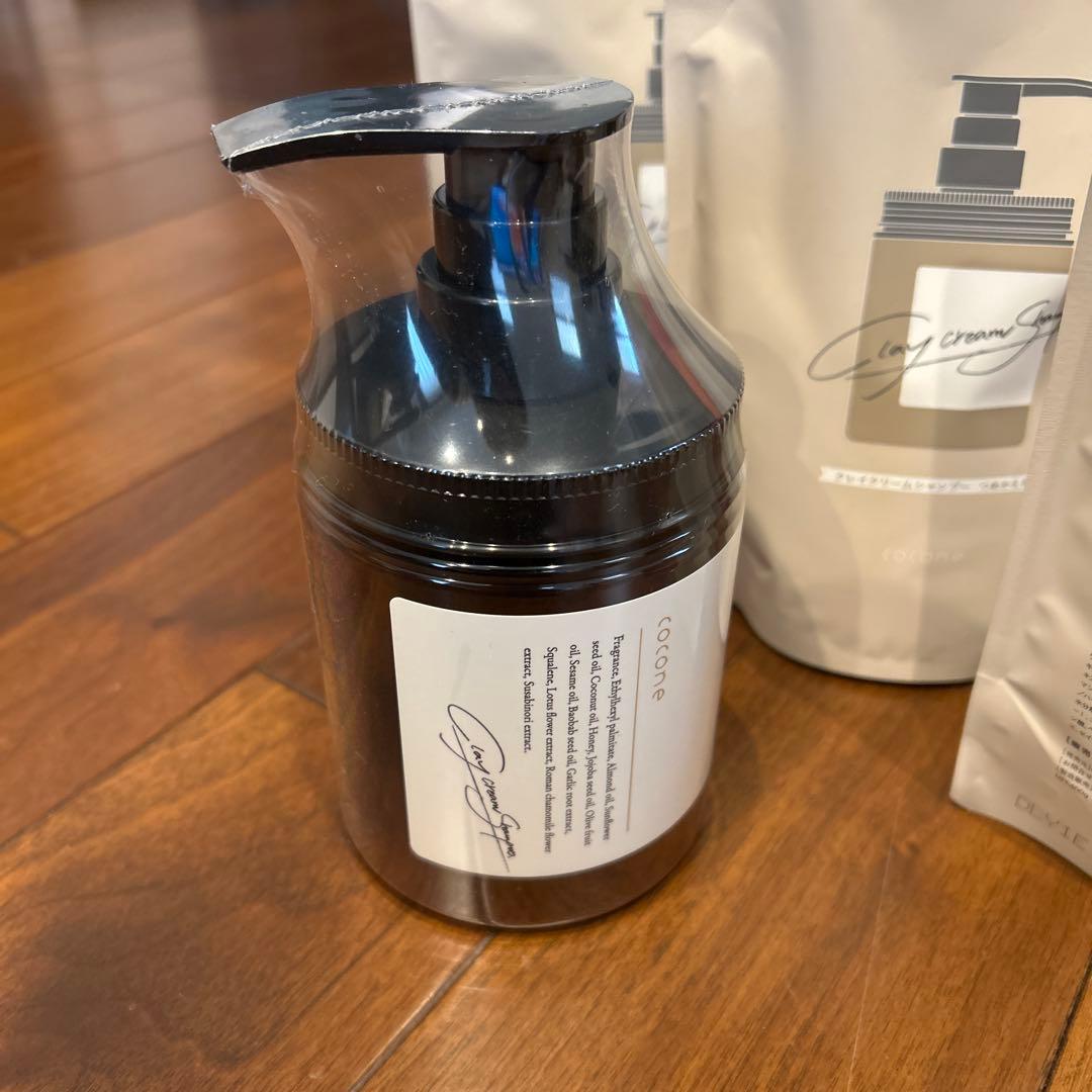 coconeクレイクリームシャンプー 400g 本体