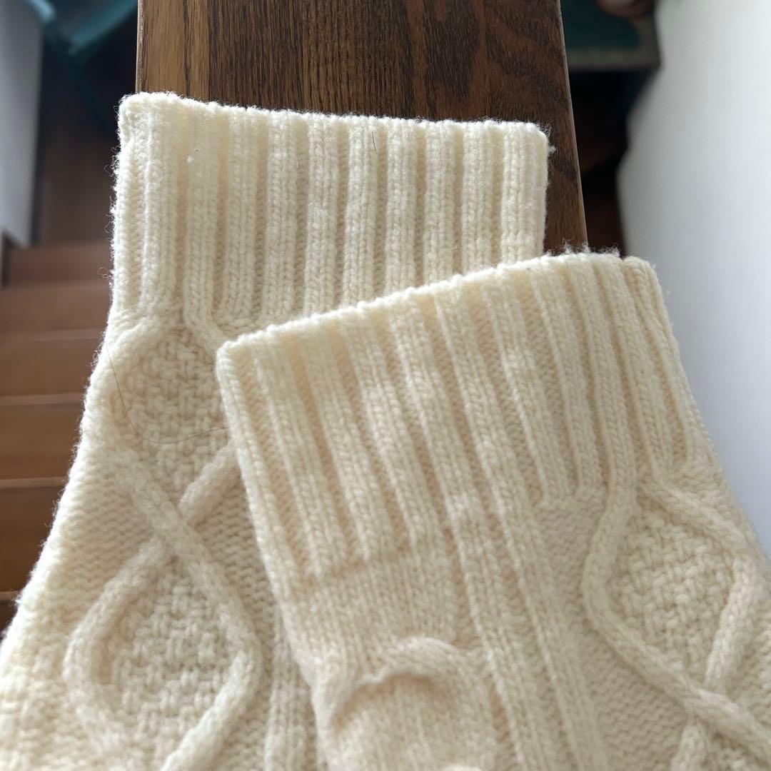 st.cecilia girlish ガーリッシュ♡ぺプラムケーブルニット