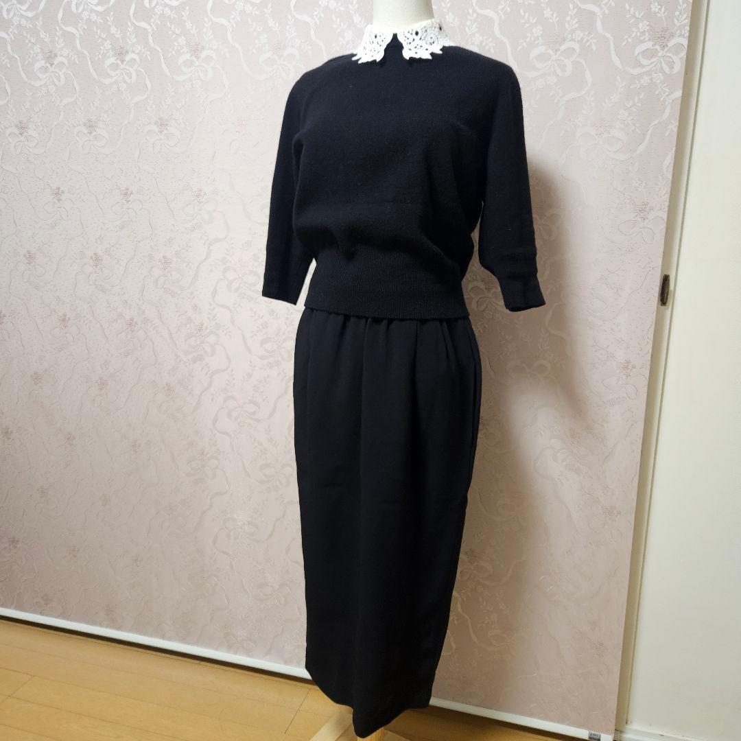 N°21 黒タイトスカート　美品❗