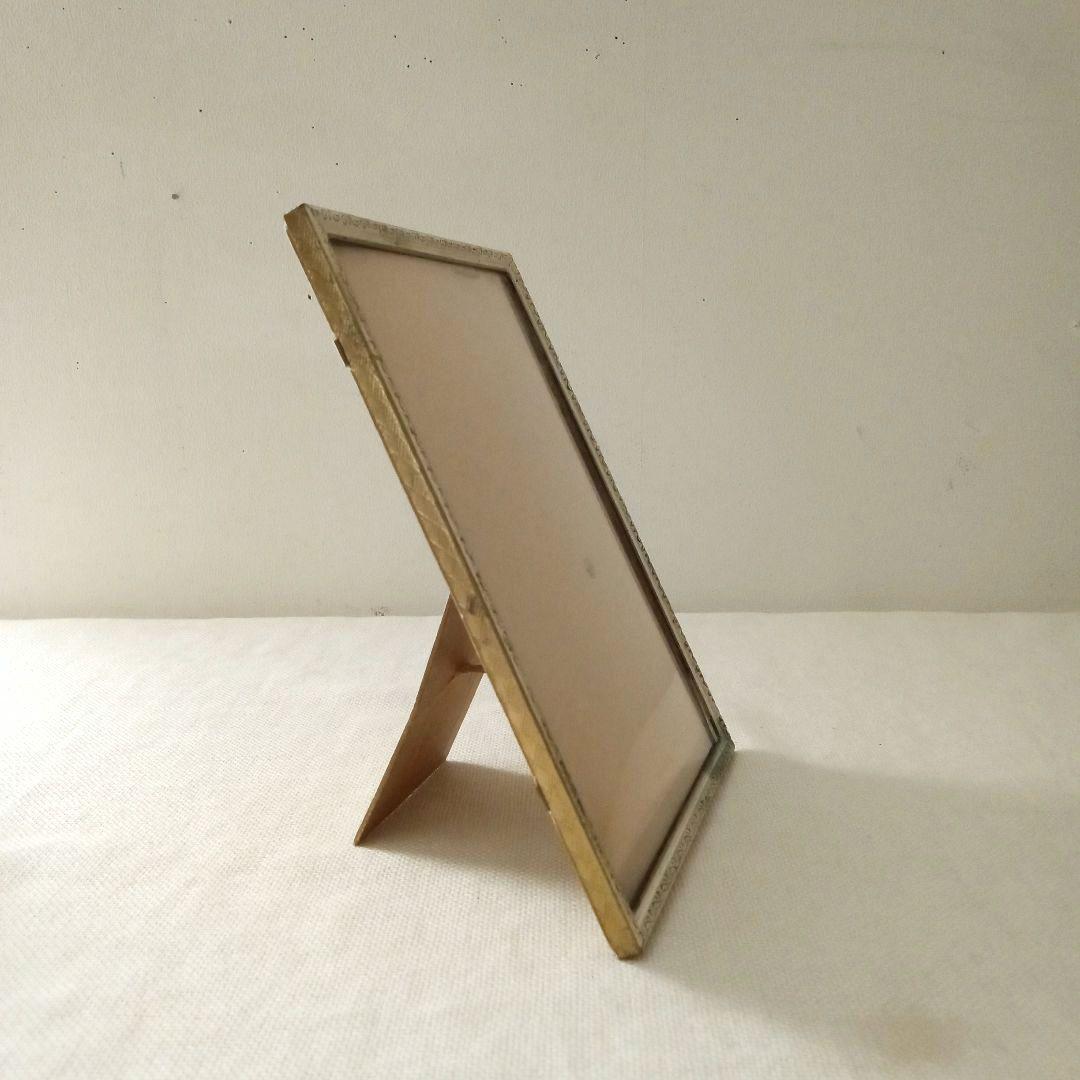 真鍮 フォトフレームD スウェーデン 北欧 ヴィンテージ