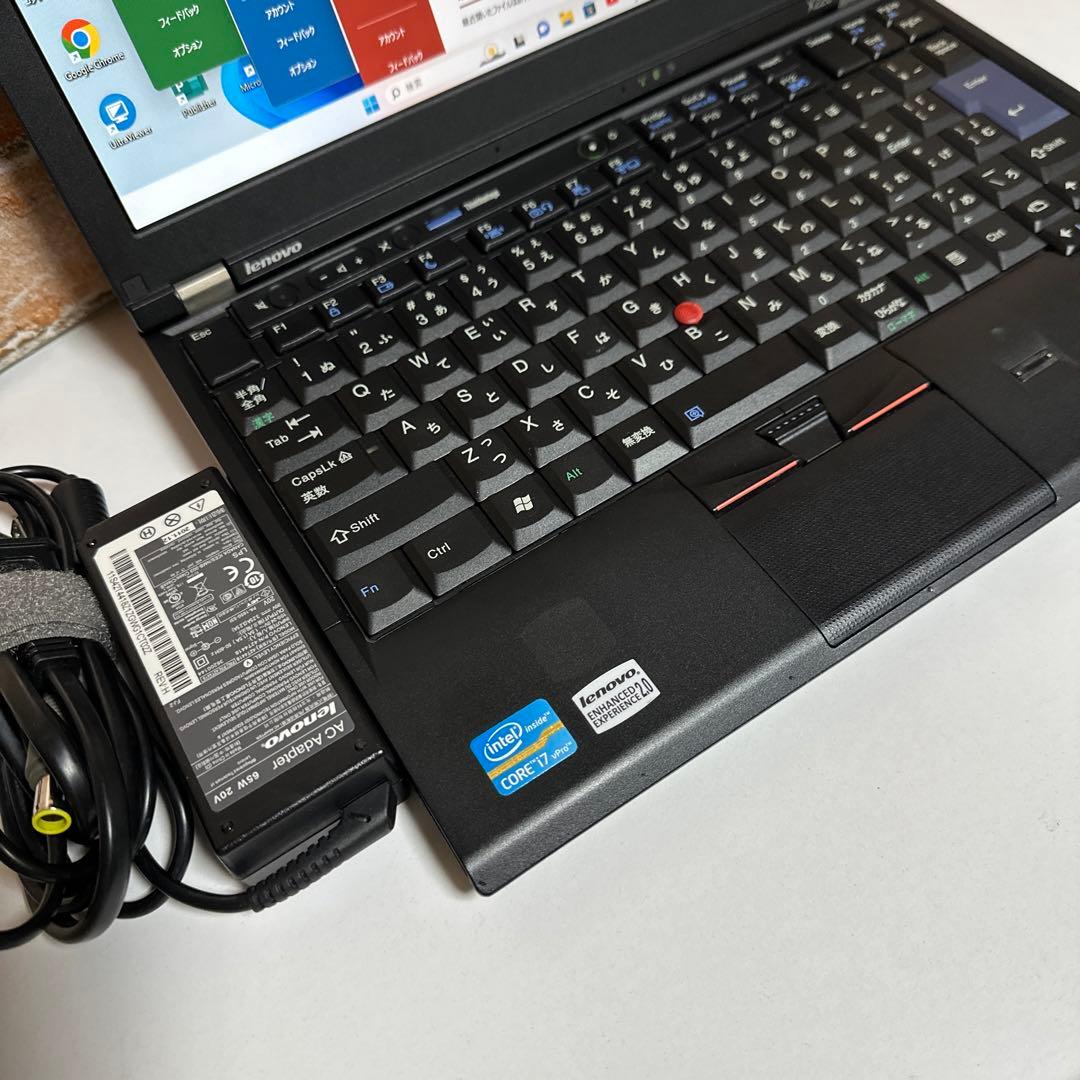 レノボノート PC Core i7 高速起動SSD メモリ8GB オフィス入り