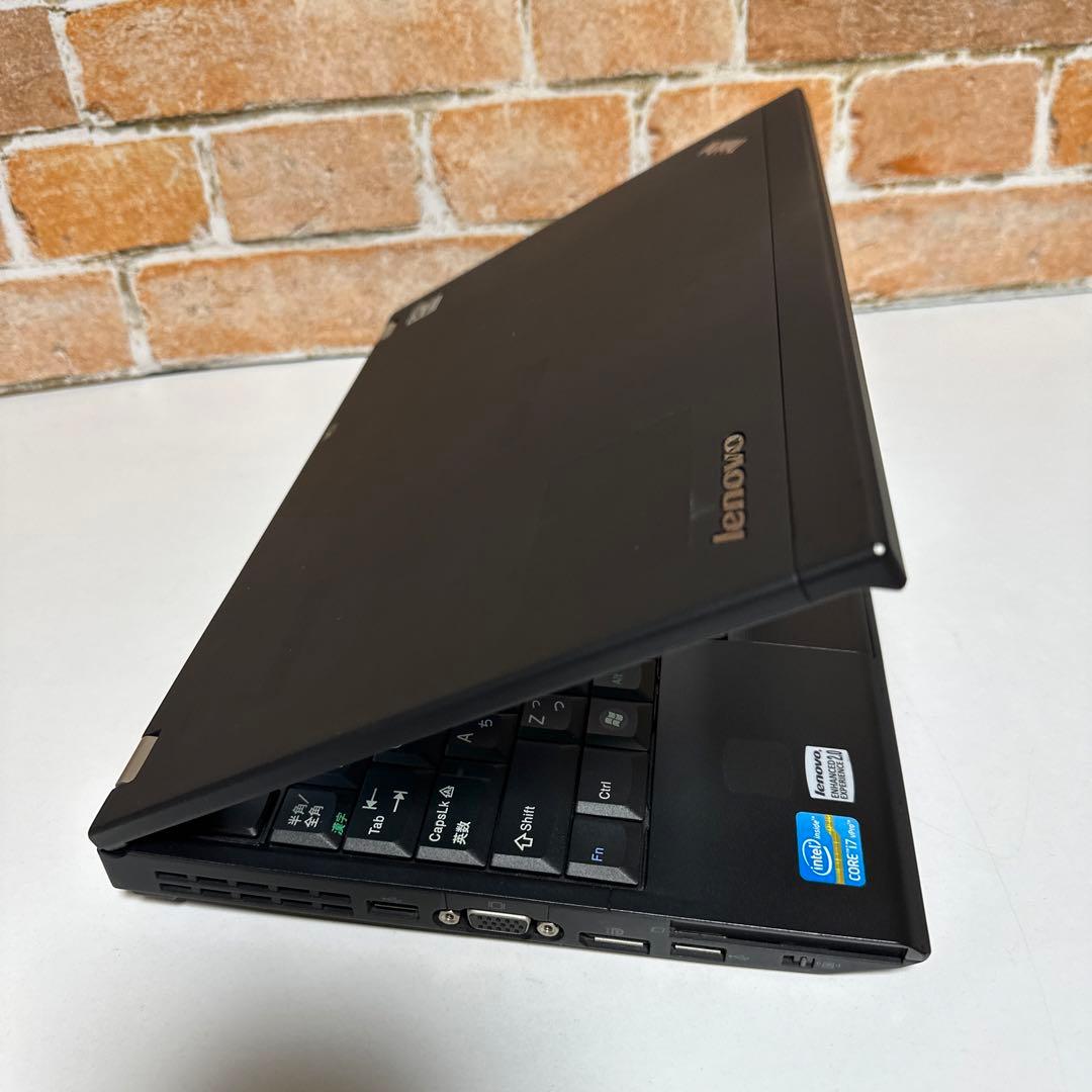 レノボノート PC Core i7 高速起動SSD メモリ8GB オフィス入り