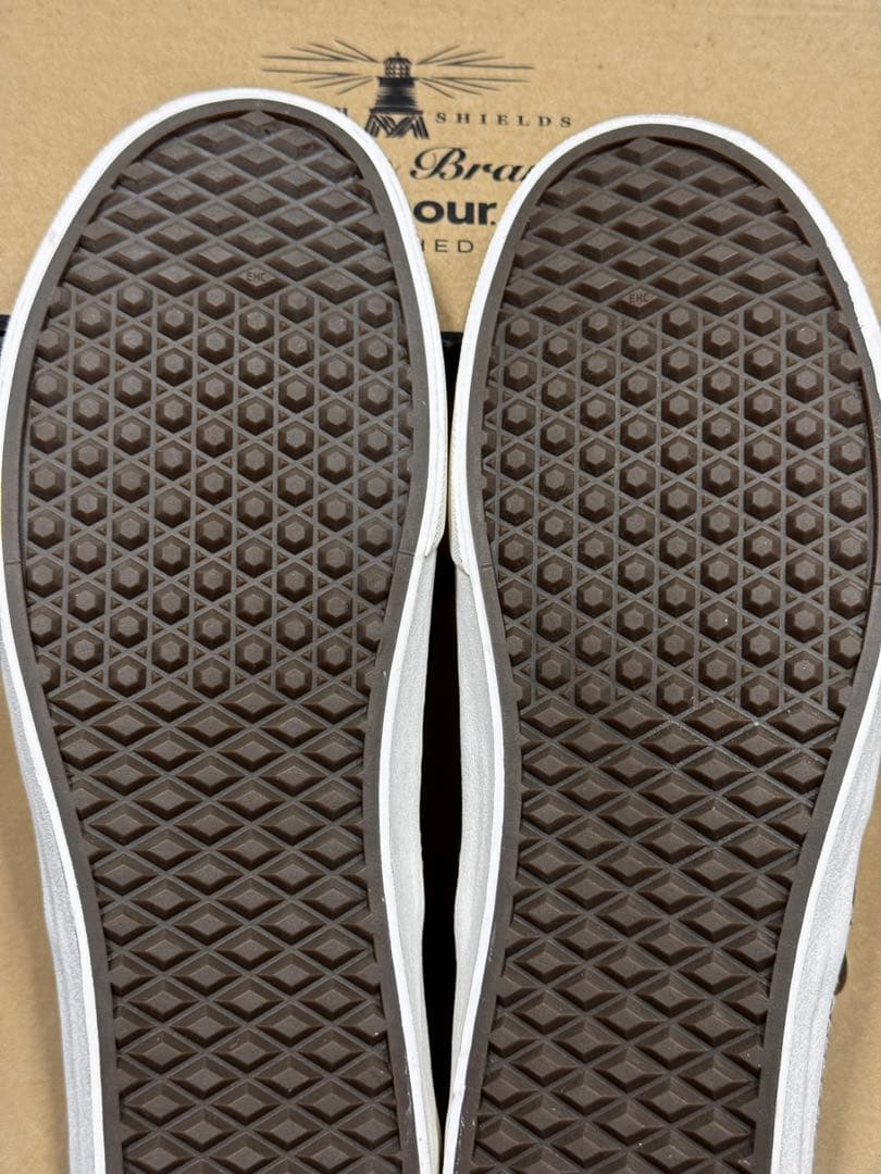 29cm Vans × Barbour Classic Slip On バブアー