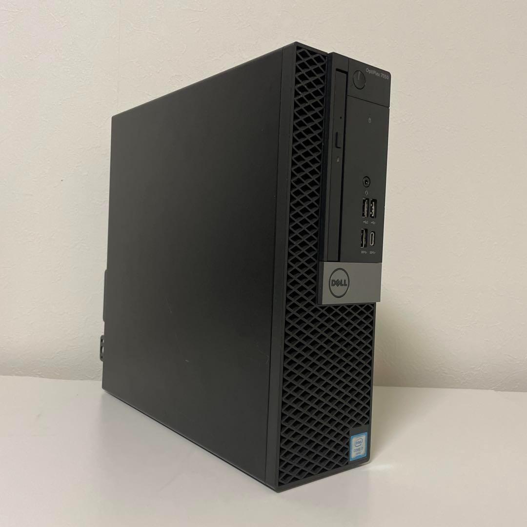 DELLデスクトップPC i7 メモリ16GB 新品SSD500GB Win11