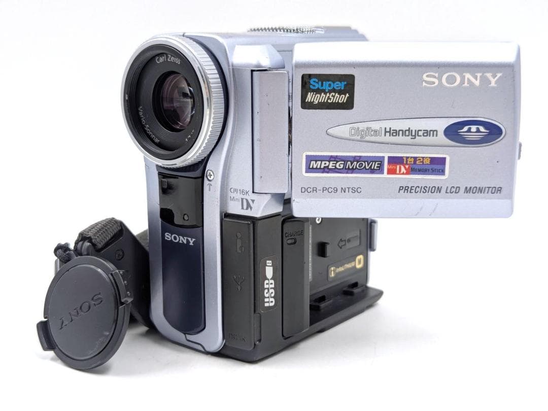 miniDVのダビングに！ SONY ビデオカメラ DCR-PC9 01