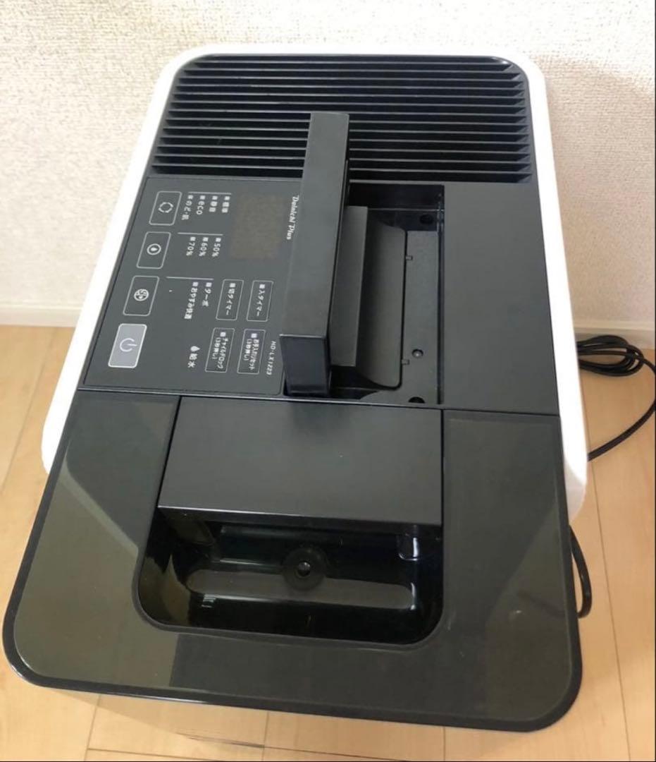 ダイニチプラス 加湿器 温風気化 / 気化式 ホワイト HD-LX1223-W