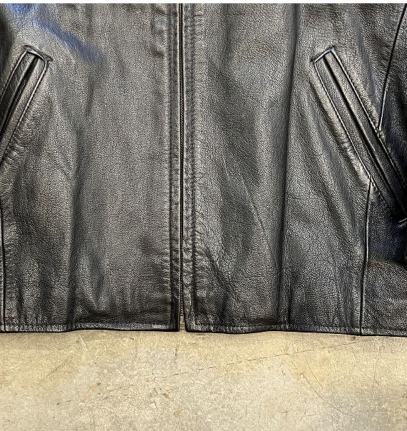 a*o様 J.Crew 巨人タグ　 シングルライダースジャケット