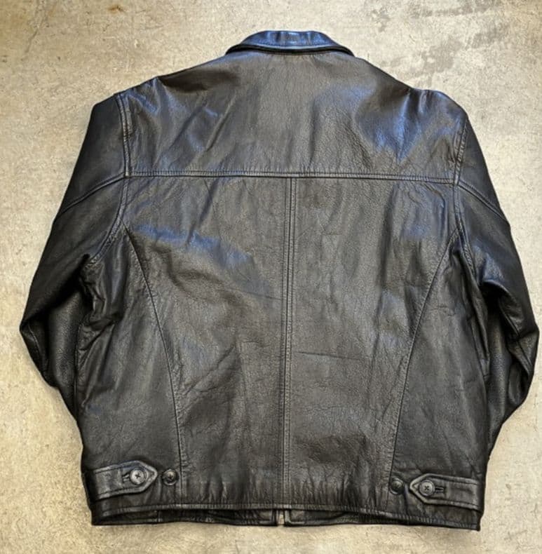 a*o様 J.Crew 巨人タグ　 シングルライダースジャケット