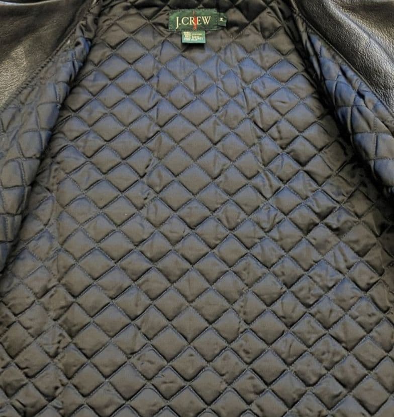 a*o様 J.Crew 巨人タグ　 シングルライダースジャケット